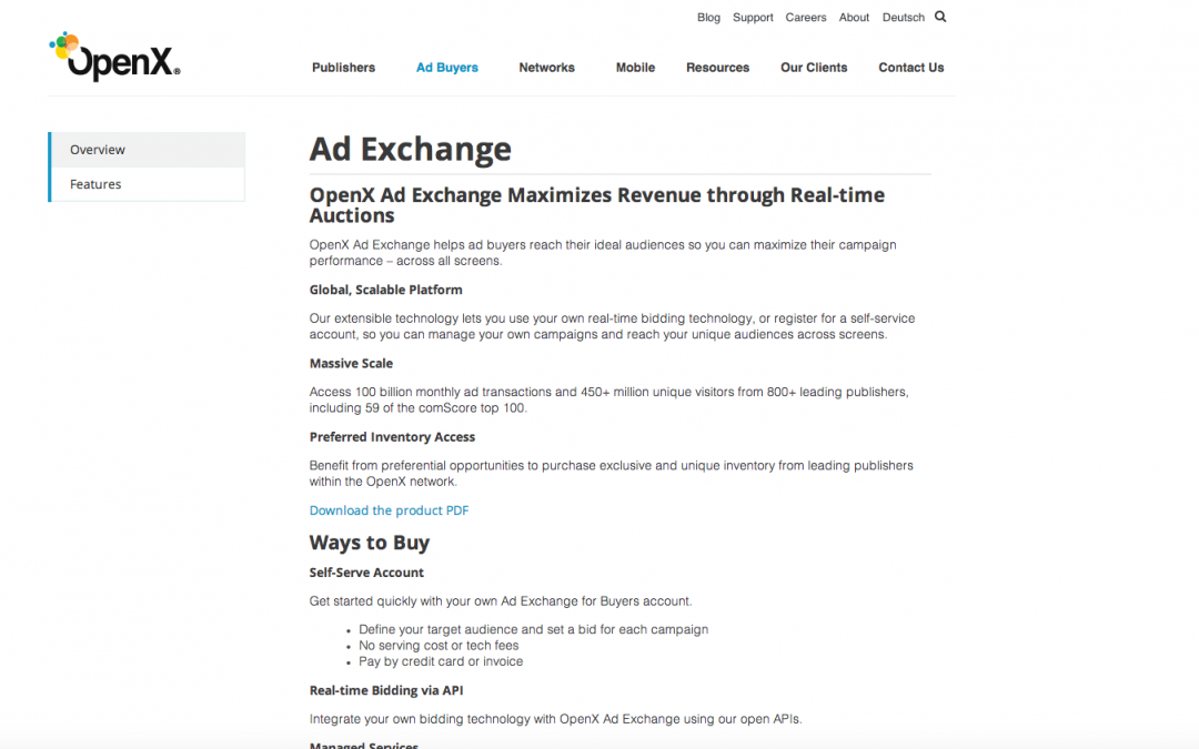 OpenX Ad Exchange